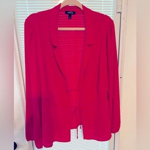 Lightweight, pink business casual top